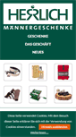 Mobile Screenshot of herrlich-berlin.de